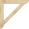 Ekena Millwork Traditional Slat Rough Sawn Bracket, Douglas Fir, 4"W x 34"D x 34"H BKT04X34X34TRA06RDF - alternate 4